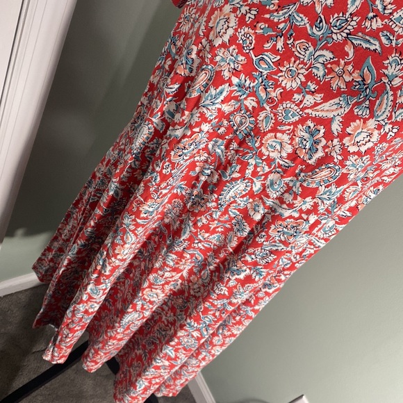 ☀️3/$20 Old Navy Paisley Shirt Dress. - Picture 3 of 7